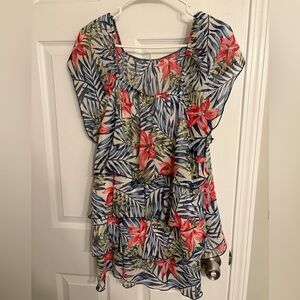 Floral Print Women's Top